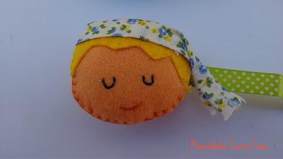 Manualidades Caseras Inma_ Chupetero fallero moreno