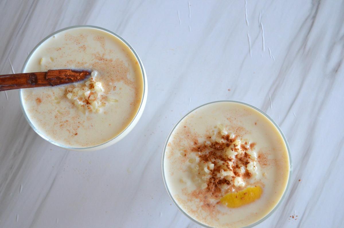 arroz con leche vegano