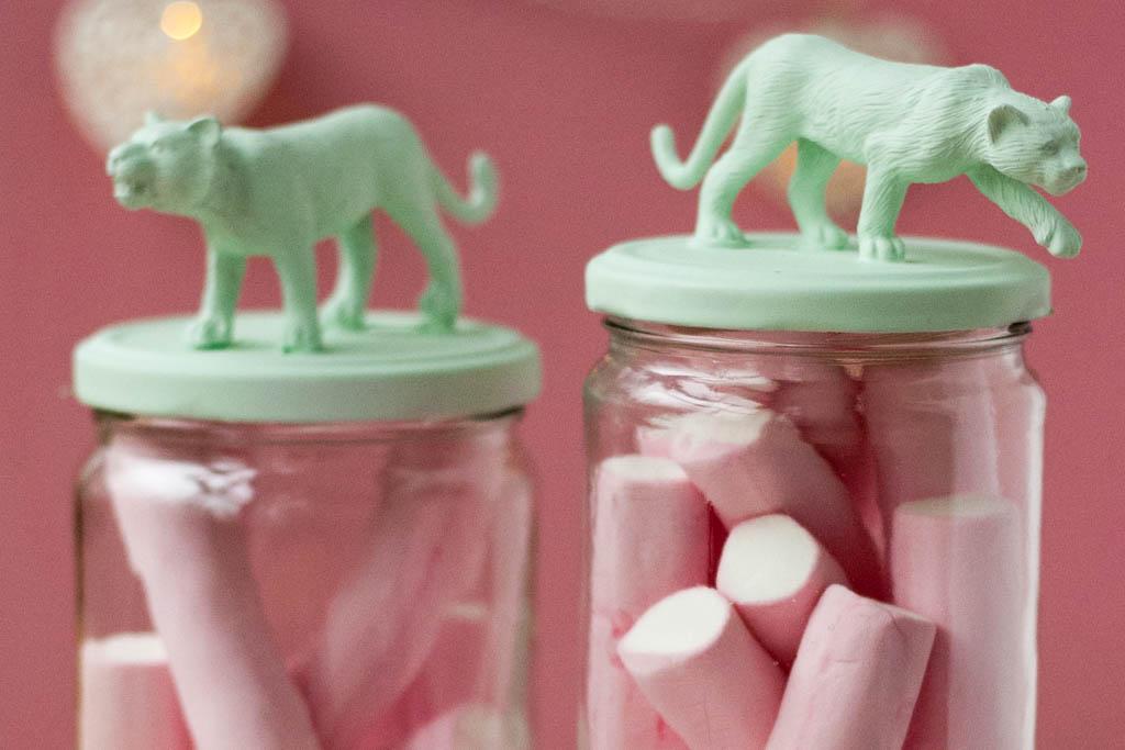 tarros de cristal decorados