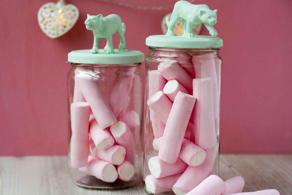 tarros de cristal decorados