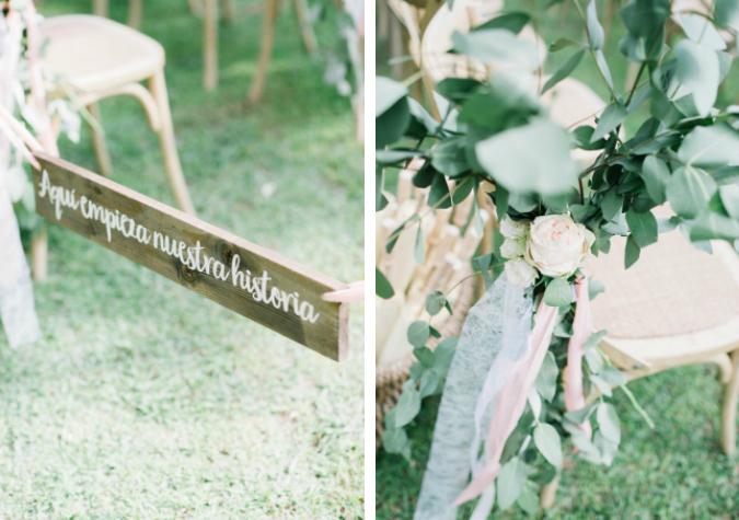 Una boda romántica y elegante