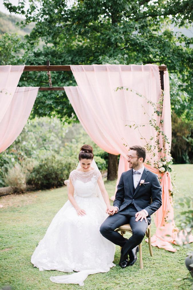 Una boda romántica y elegante