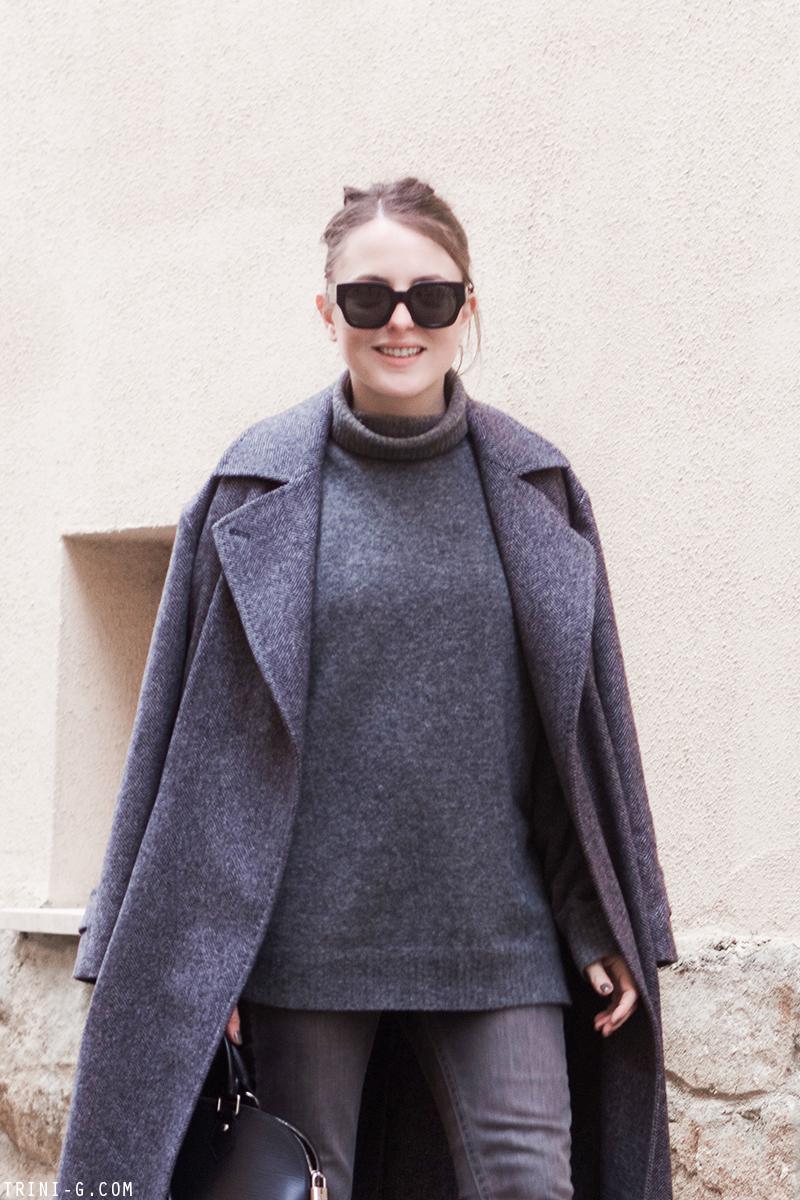 Trini | MaxMara Fiumana coat Balenciaga turtleneck