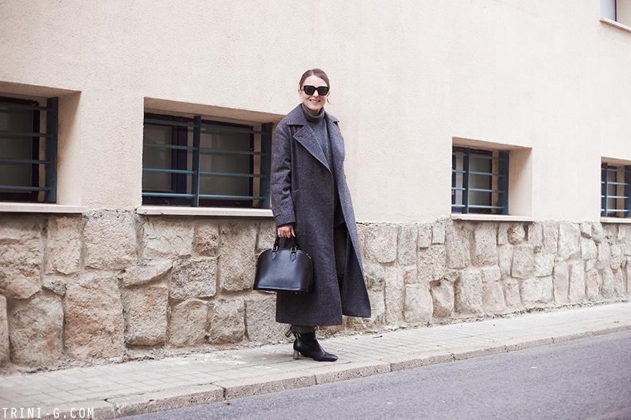 Trini | MaxMara Fiumana coat Balenciaga turtleneck