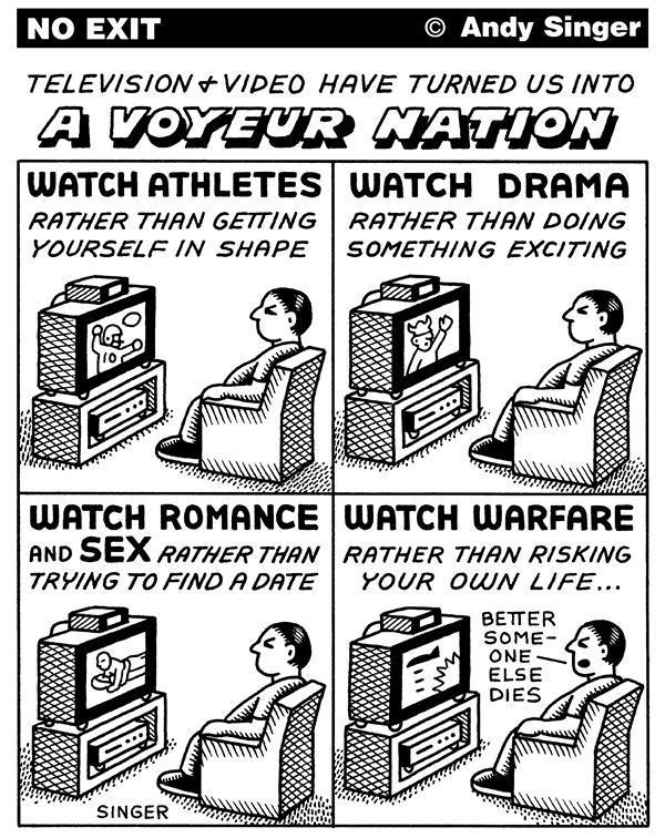 Andy Singer - No Exit | www.musafrugal.com