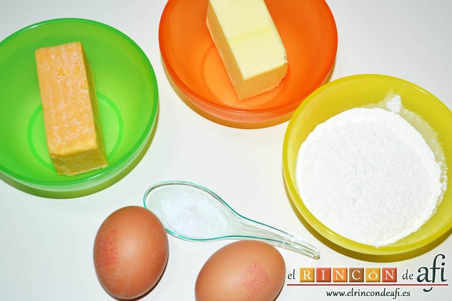 Pastelillo de Elvira, preparar los ingredientes