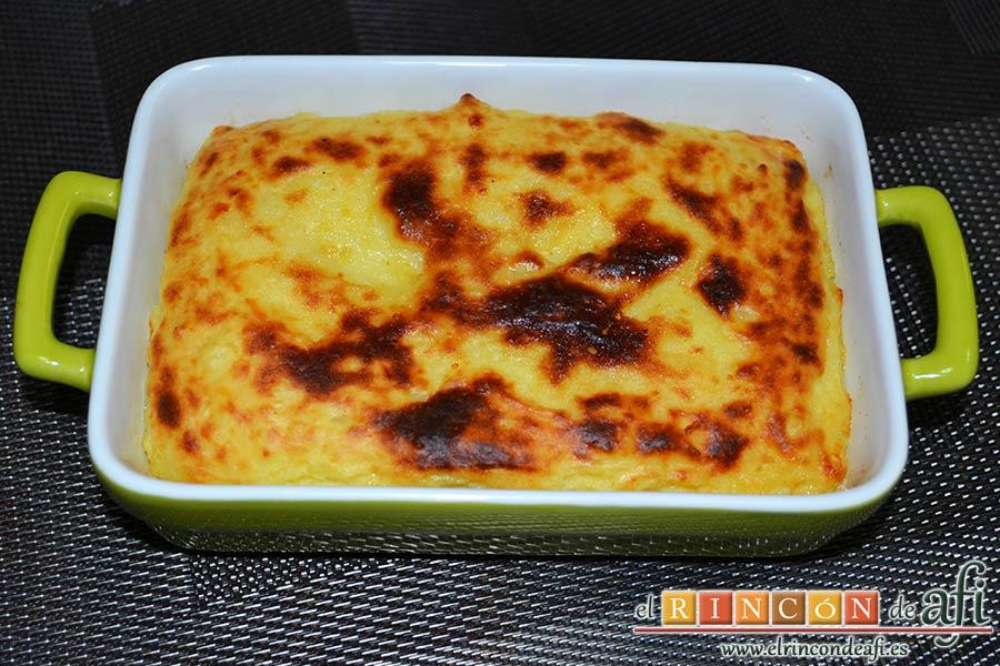 Pastelillo de Elvira, sugerencia de presentación