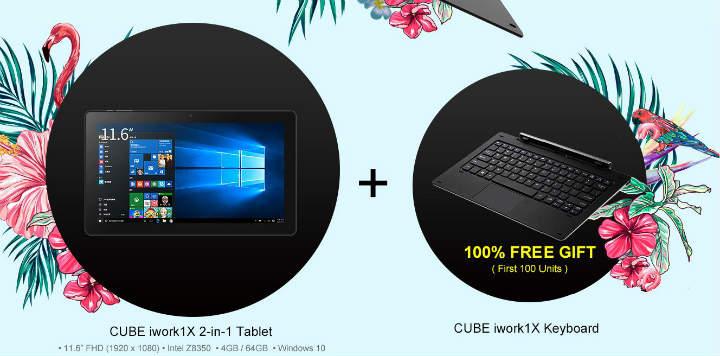 Cube iwork con teclado de regalo 01