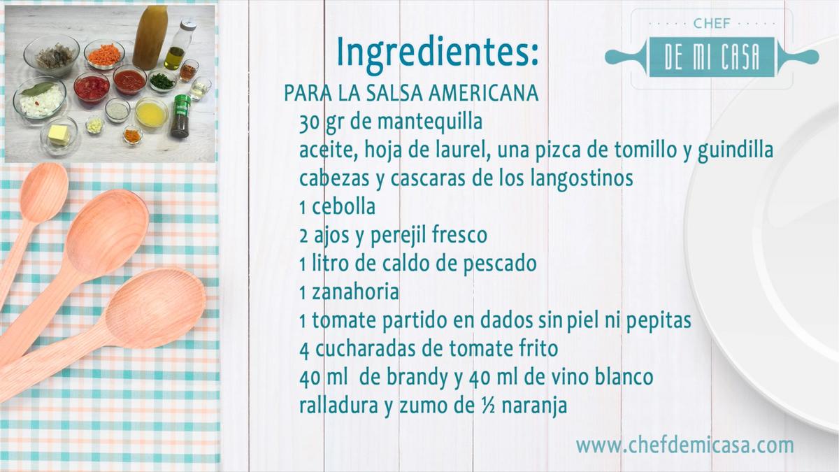 Receta de Salsa Americana