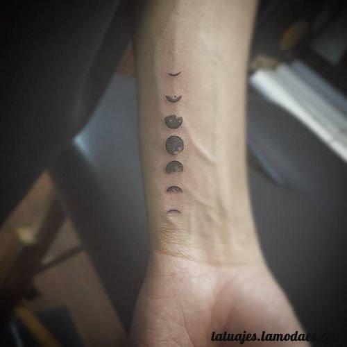 Tatuajes de lunas y fases lunares | Belleza