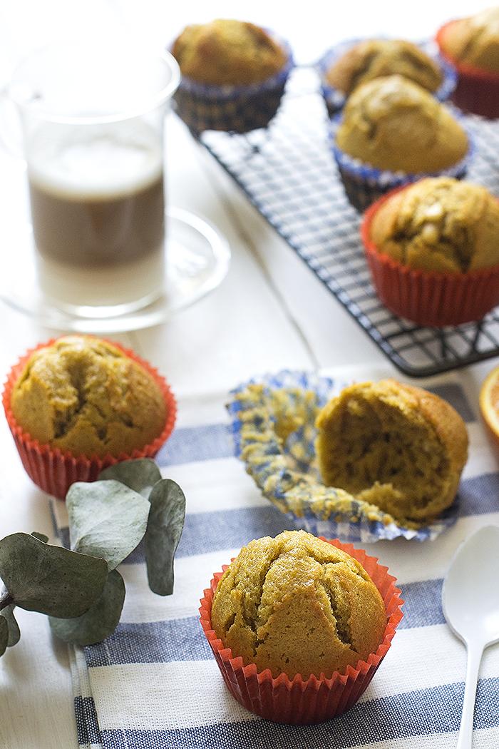 magdalenas de café con leche
