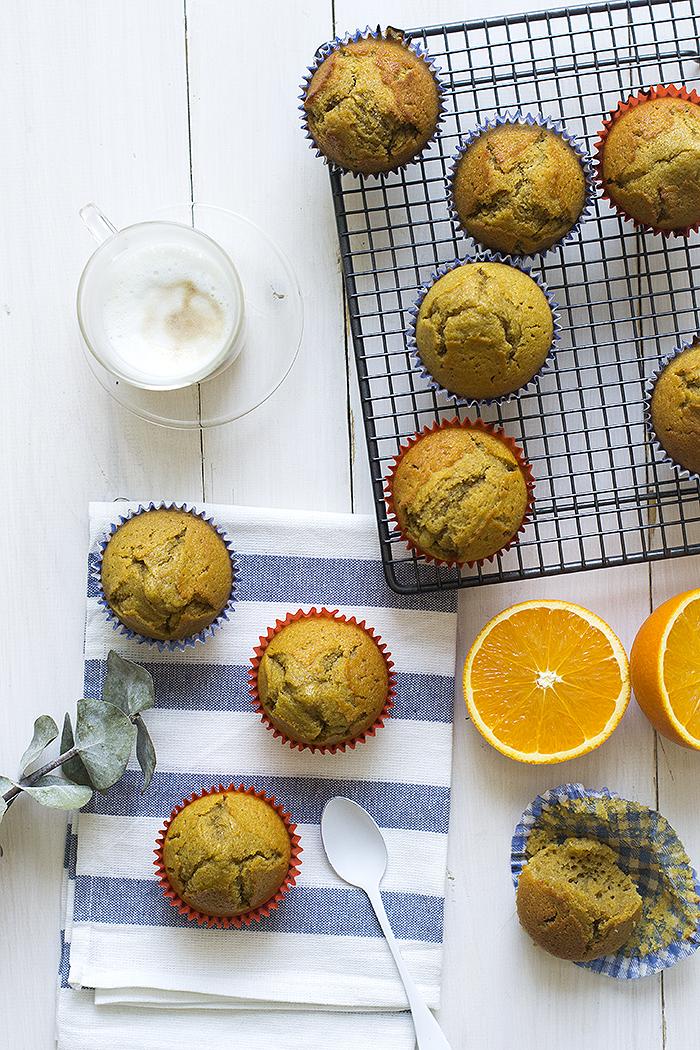 magdalenas de café con leche