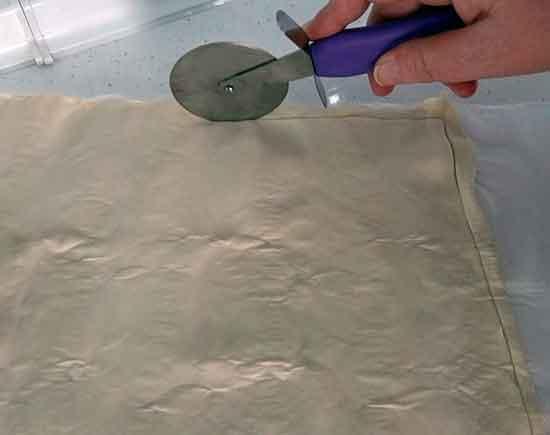 Empanada de jamón y queso