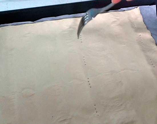 Empanada de jamón y queso