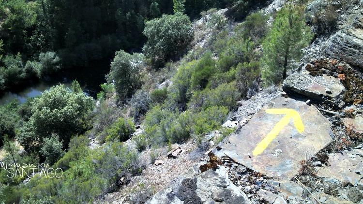 foto de flecha amarilla