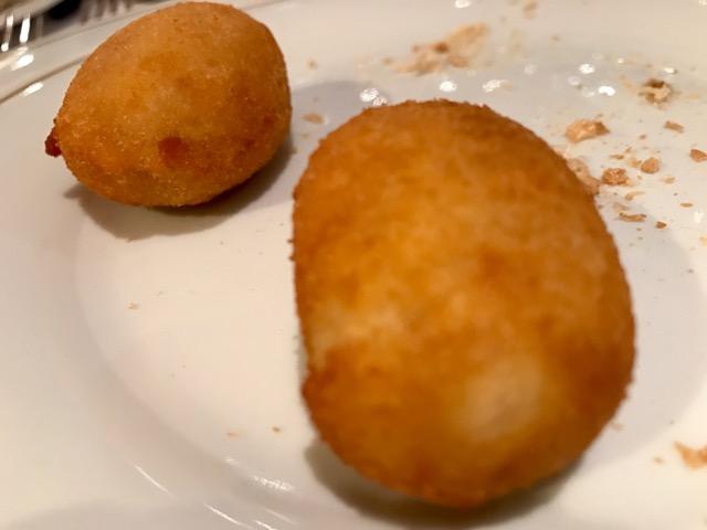 Croquetas de Jamón Ibérico, Pollo y Huevo