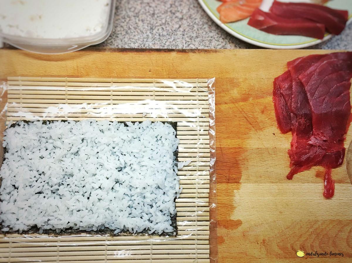 Receta Preparar Maki Sushi Sencillo