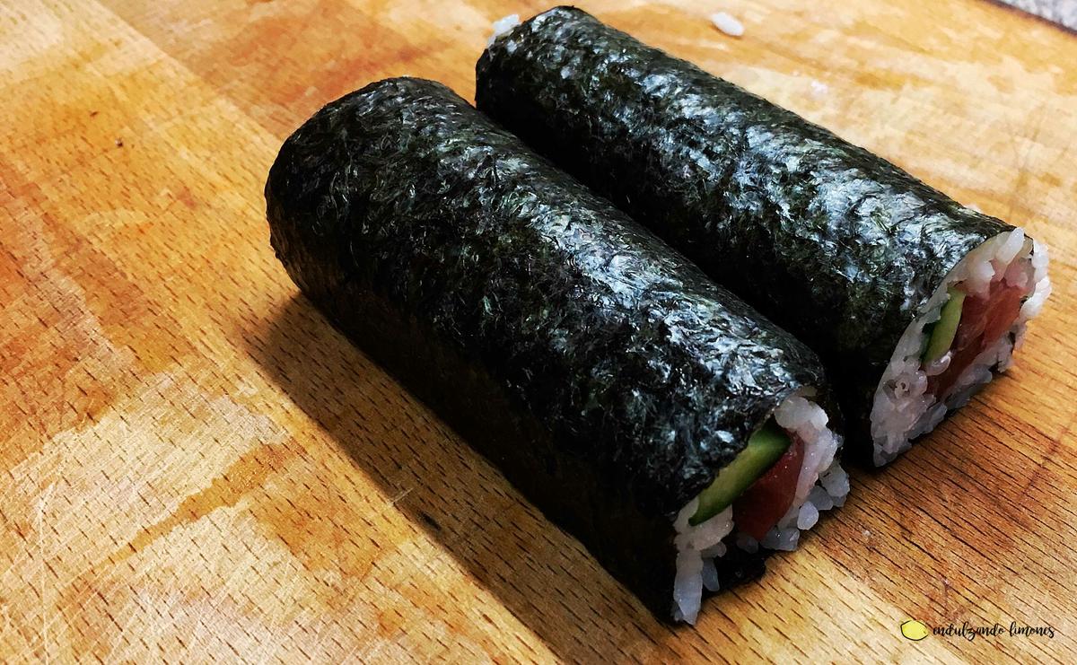 Receta Preparar Maki Sushi Sencillo