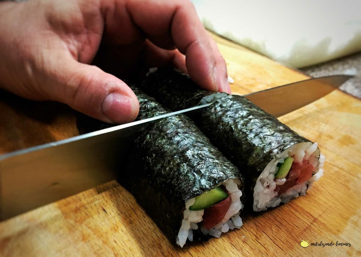 Receta Preparar Maki Sushi Sencillo