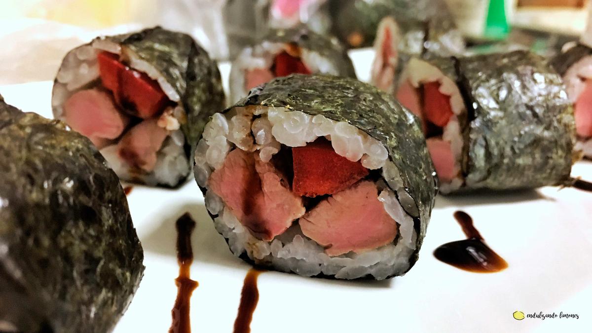 Receta Preparar Maki Sushi Sencillo