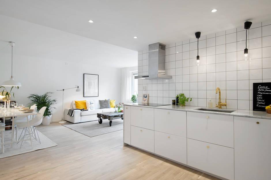 Decoración low cost de estilo nórdico en la cocina