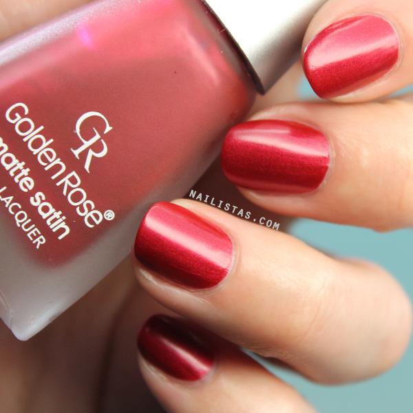 Matte Satin Lacquer 201 Golden Rose