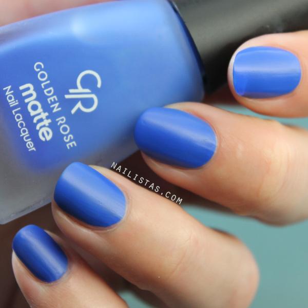 Matte Lacquer 22 Golden Rose Swatch