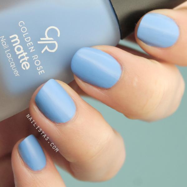 Matte Lacquer 29 Golden Rose Swatch