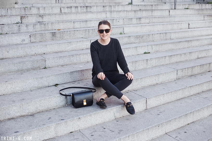 Trini |Gucci Princetown slippers Acne Studios jeans