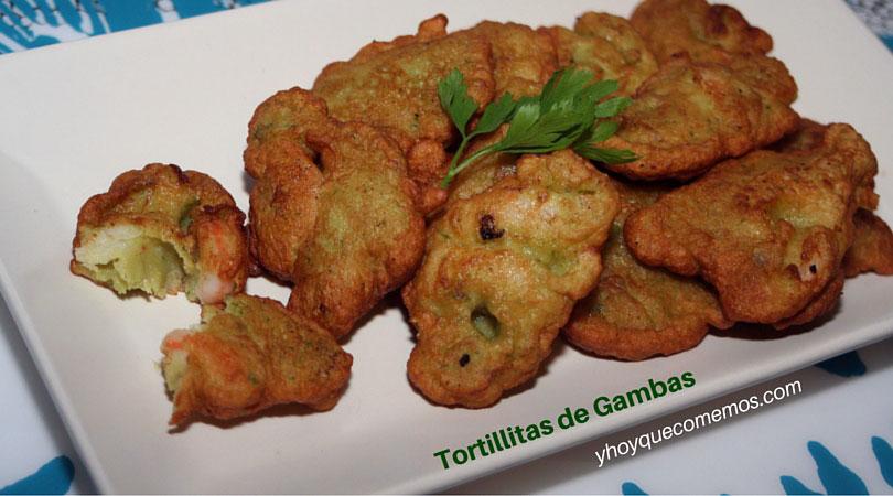 tortillitas de gambas