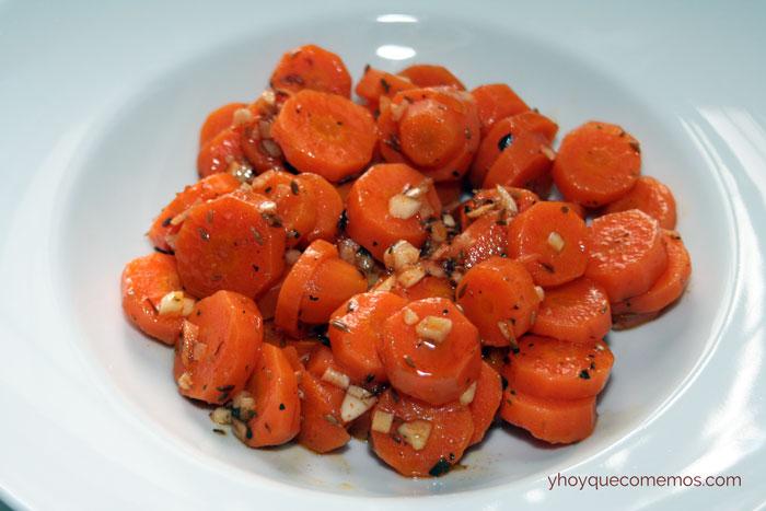 zanahorias aliñadas