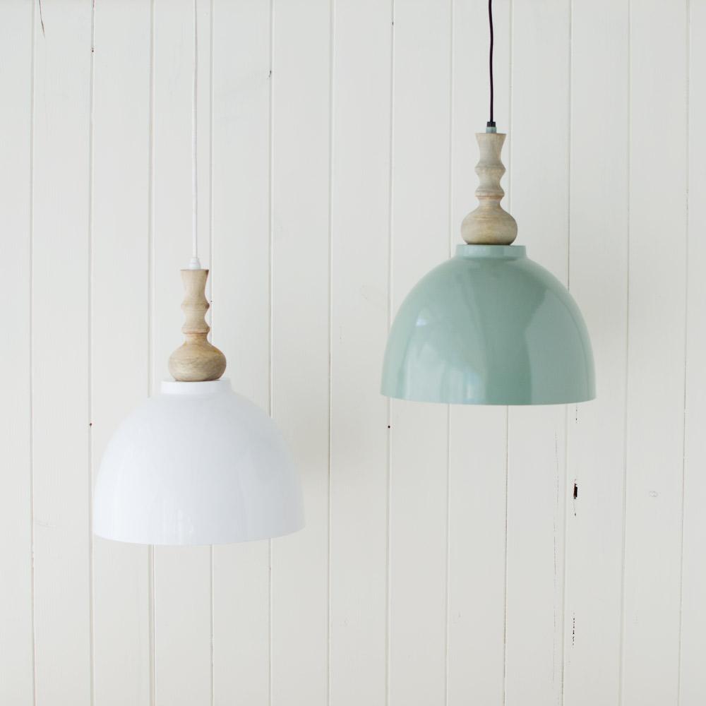 Colgante Oli y Moli – en blanco y verde antiguo