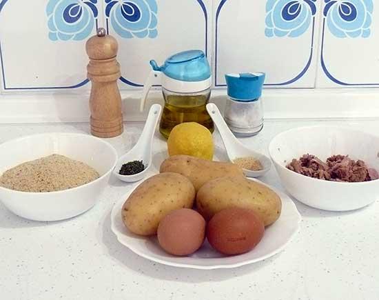 croquetas de patata y atún