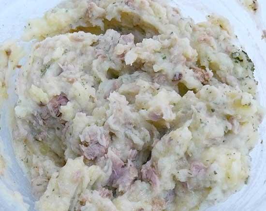 croquetas de patata y atún