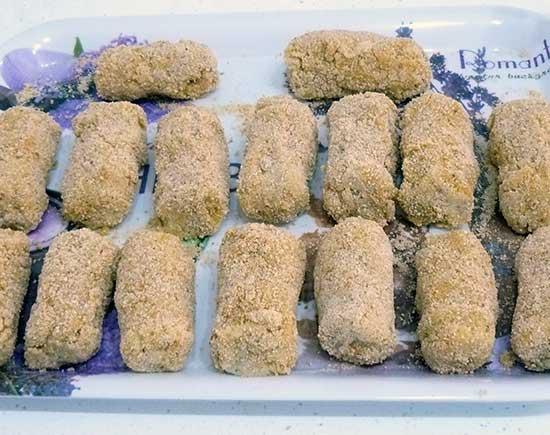 croquetas de patata y atún