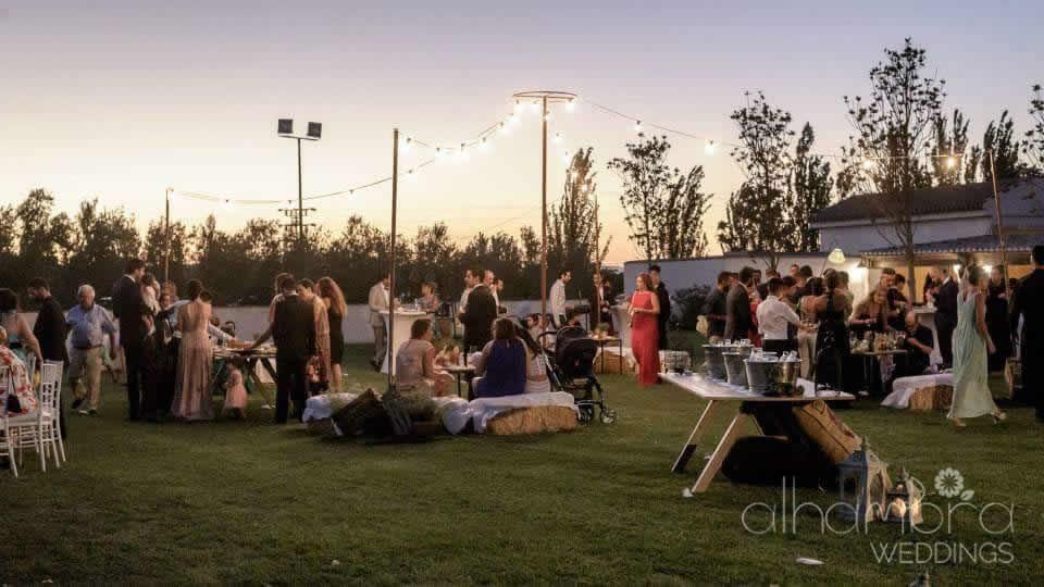 wedding coctail in Granada