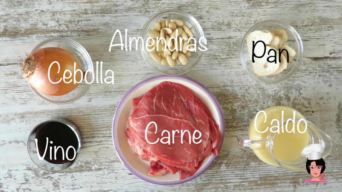 filete ternera almendras