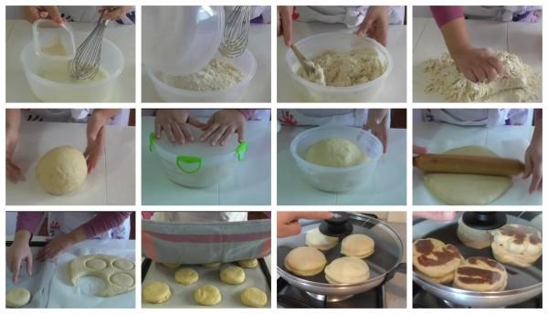pan-sin-horno-o-muffin-inglés elaboración