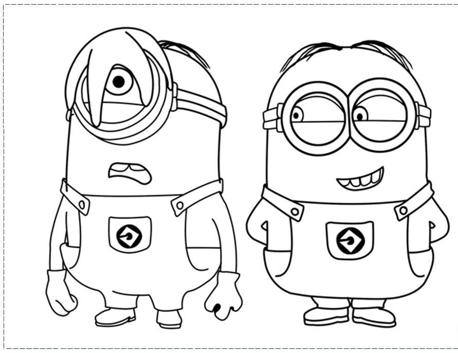 Minions Para Pintar
