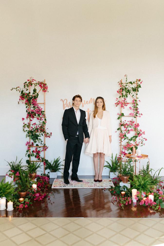 El backdrop de tu ceremonia