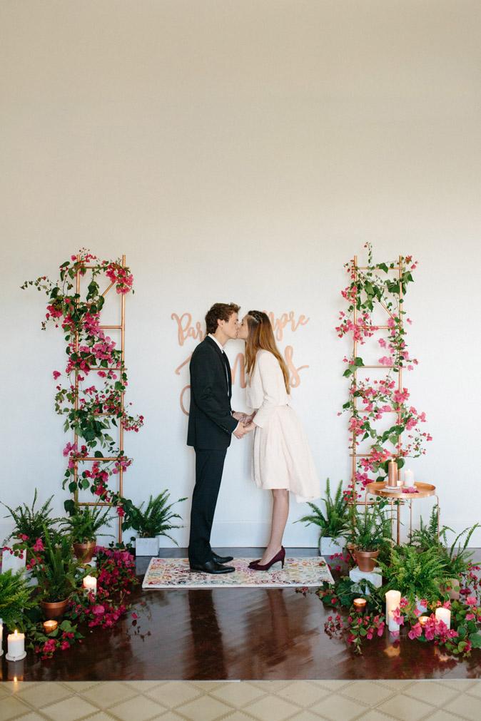 El backdrop de tu ceremonia