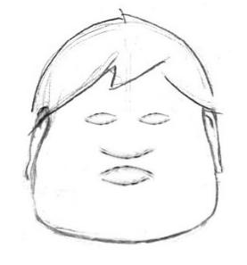 como aprender a dibujar caricaturas a lapiz paso a paso 4