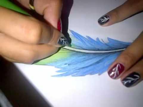 como aprender a dibujar con lapices de colores 1