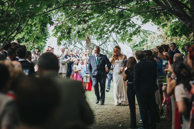 boda sencilla natural de clara y dani