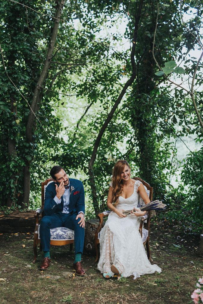 boda sencilla natural de clara y dani