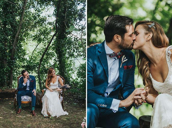 boda sencilla natural de clara y dani