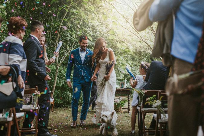 boda sencilla natural de clara y dani