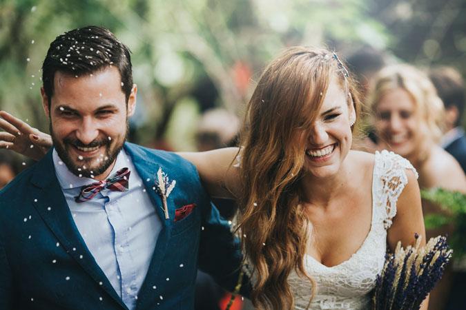 boda sencilla natural de clara y dani