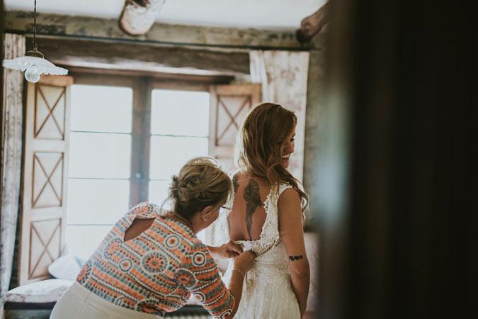 boda sencilla natural de clara y dani
