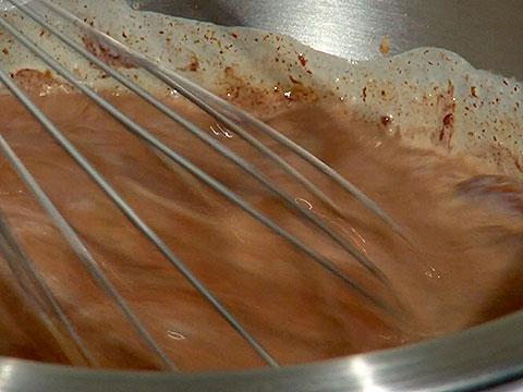 Coulant de chocolate y café